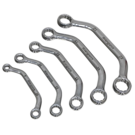 Obstruction Spanner Set 5pc Metric Sealey Part No. S0716