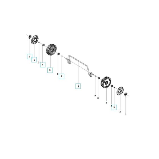 Wheel and Tyres Assembly