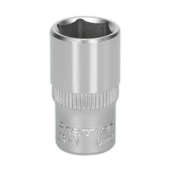 WallDrive Socket 10mm 1/4"Sq Drive Sealey Part No. S1410