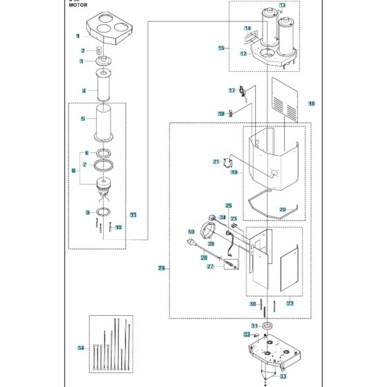 Motor Assembly for S36