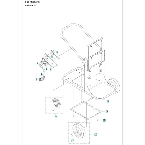Carriage Assembly for S36