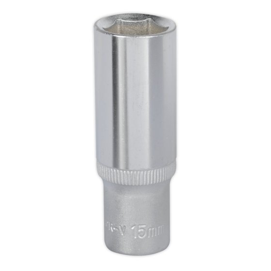 WallDrive Socket 15mm Deep 3/8"Sq Drive Sealey Part No. S3815D