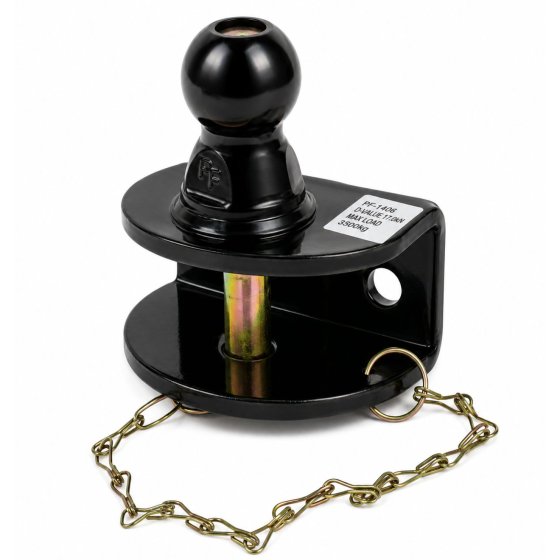 50mm Dual Purpose Ball Hitch D 9.81kN 16mm Pin Agricultural Use Only
