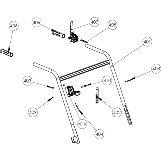 Handles and Controls Assembly