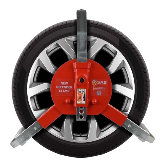 New Defender Wheelclamp in Case