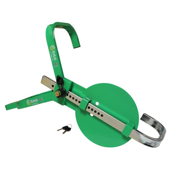 Universal Lightweight Green V3 Wheelclamp 550-720mm