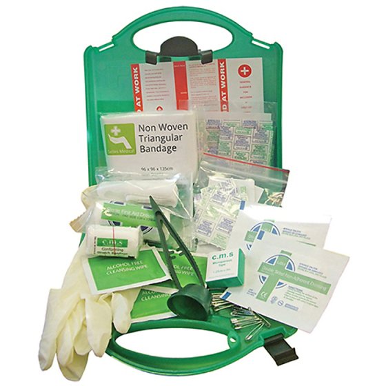 First Aid Kit General-Purpose for Offices, Garages, Factories by Scan