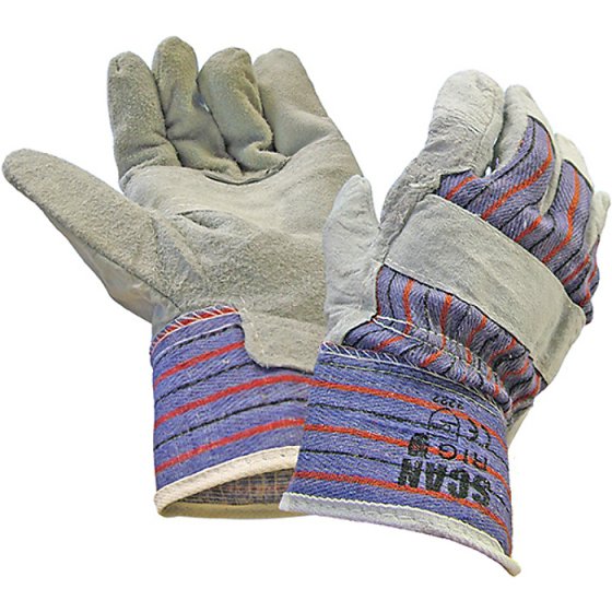 Rigger Gloves with Leather Palms and Reinforced Fingers by Scan - 2ACC36C-24