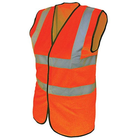 Hi-Vis Orange Waistcoats