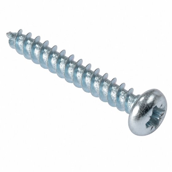 Zinc Plated Round Head Screws