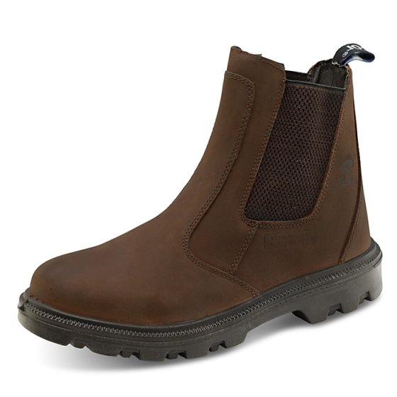 Sherpa Dealer Boot Leather Upper 200 Joule Steel Toe Cap Size EU 41/UK 07
