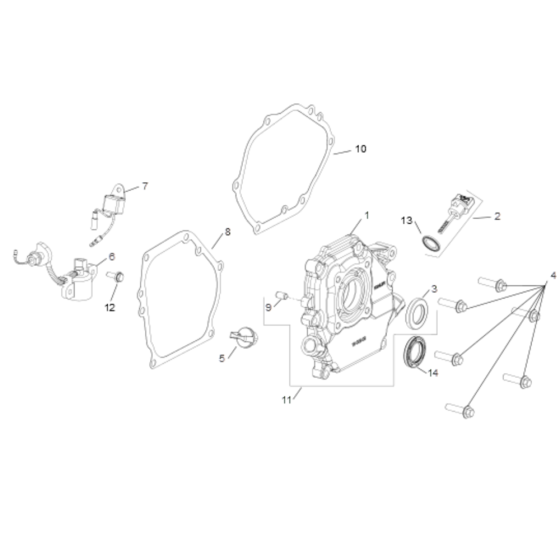 Lubrication for Kohler SH270