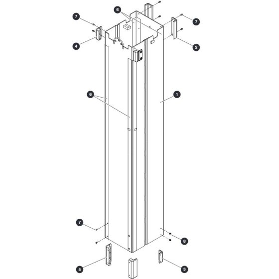 Mast 2 for Skyjack SJ12 E Vertical Mast