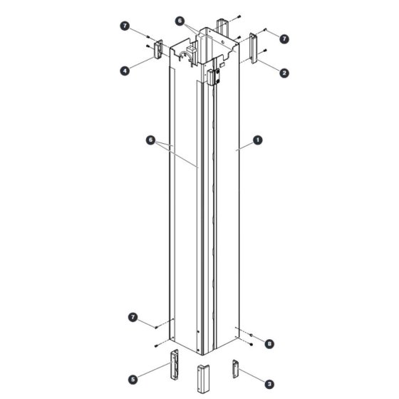 Mast 3 for Skyjack SJ12 E Vertical Mast