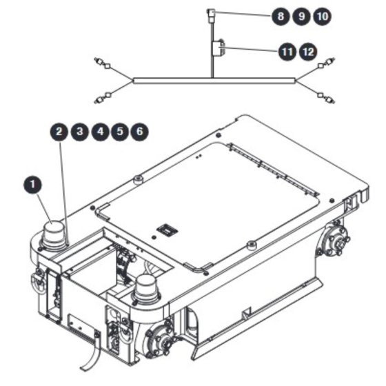 Flashing Light for Skyjack SJ16 Access Platforms