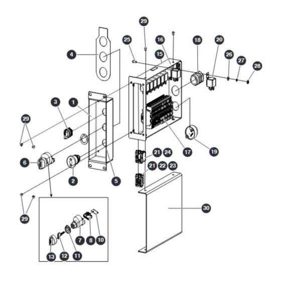 Lower Control Box for Skyjack SJ16 Access Platforms