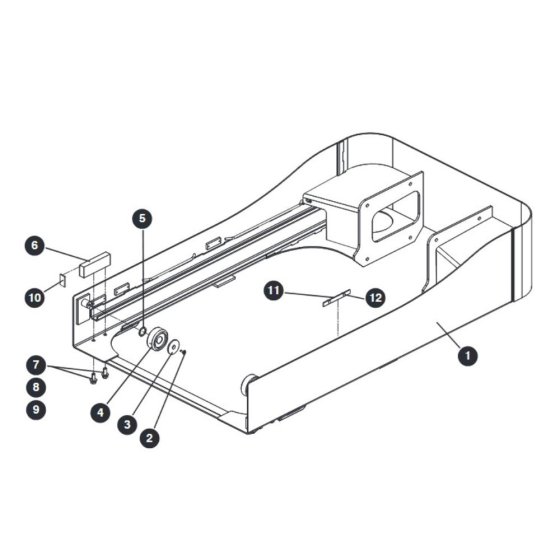 Lower Platform for Skyjack SJ16 Access Platforms