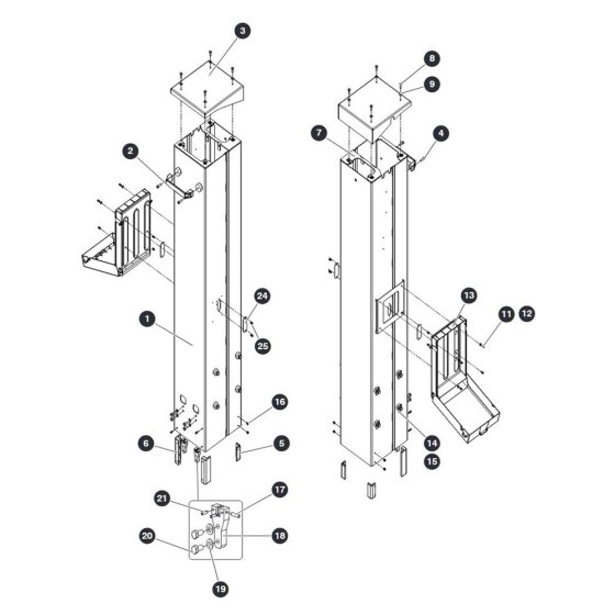 Mast 5 for Skyjack SJ16 Access Platforms