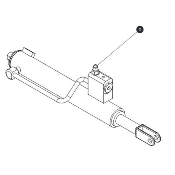 Pothole Cylinder for Skyjack SJ16 Access Platforms