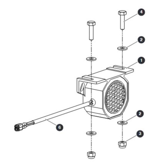 White Noise Alarm for Skyjack SJ16 Access Platforms