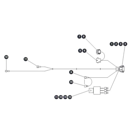 Elevate Telematics Harness for Skyjack SJ3013 Micro DC Scissor Lift