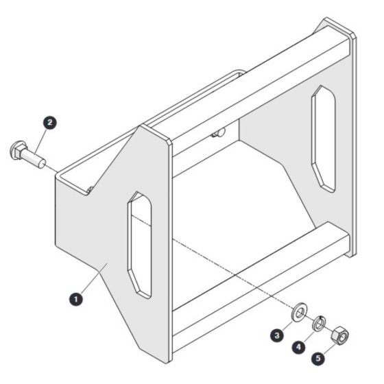 Ladder for Skyjack SJ3013 Micro DC Scissor Lift