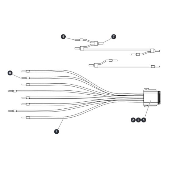 Base Controls Harness for Skyjack SJ3213 Micro DC Scissor Lift