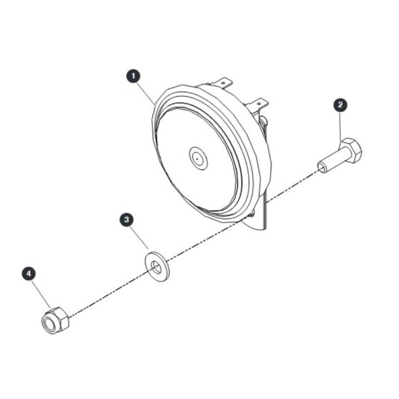 Horn for Skyjack SJ3213 Micro DC Scissor Lift