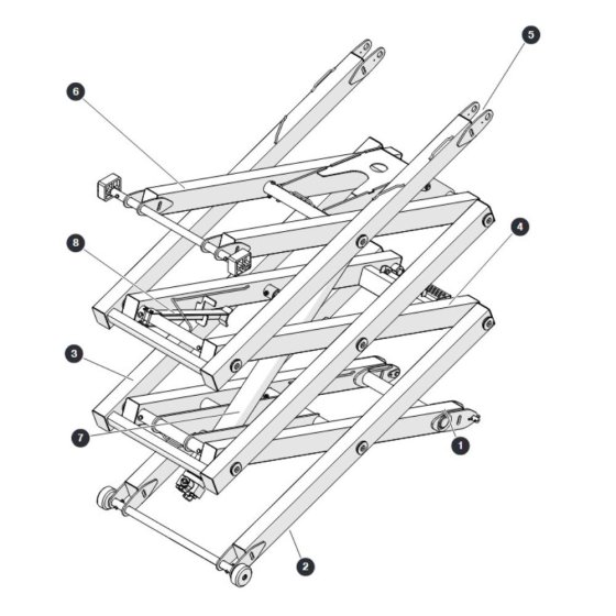 Scissor for Skyjack SJ3213 Micro DC Scissor Lift