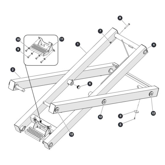 2nd Level-1 for Skyjack SJ3219 Micro DC Scissor Lift