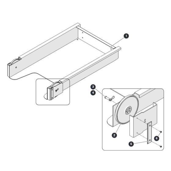 Extension Platform for Skyjack SJ3219 Micro DC Scissor Lift