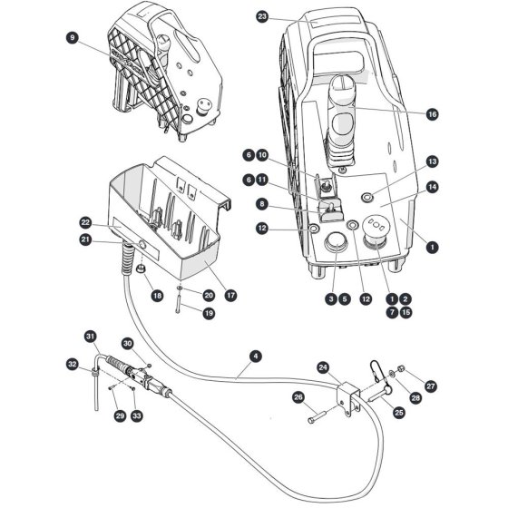 Platform Control Box for Skyjack SJ3219 Micro DC Scissor Lift