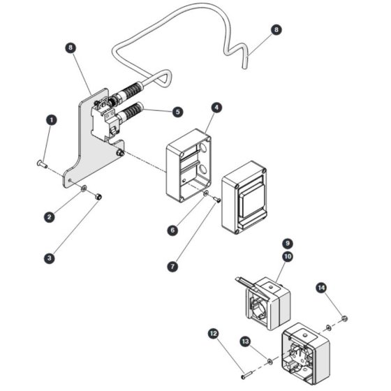 Residual Current Device (RCD) - CE for Skyjack SJ3219 Micro DC Scissor Lift