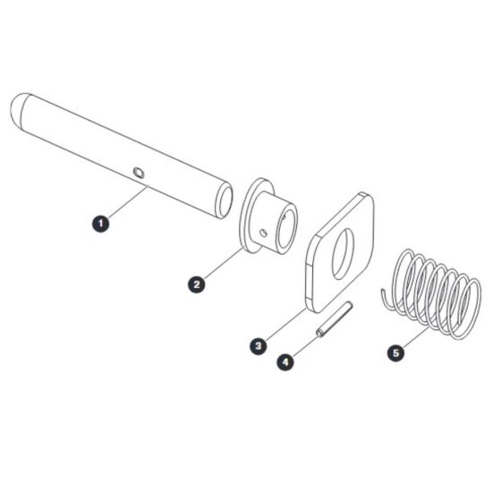 Gate Latch for Skyjack SJ3220 DC Scissor Lift