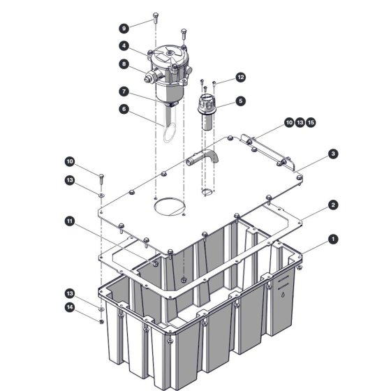 Hydraulic Tank for Skyjack SJ3220 DC Scissor Lift