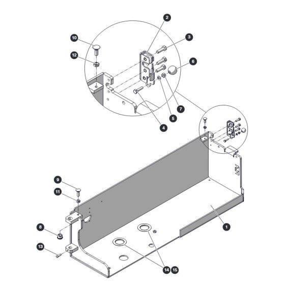 Hydraulic Tray for Skyjack SJ3220 DC Scissor Lift