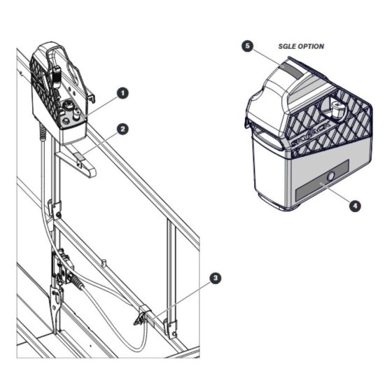 Labels - Platform Controls for Skyjack SJ3220 DC Scissor Lift