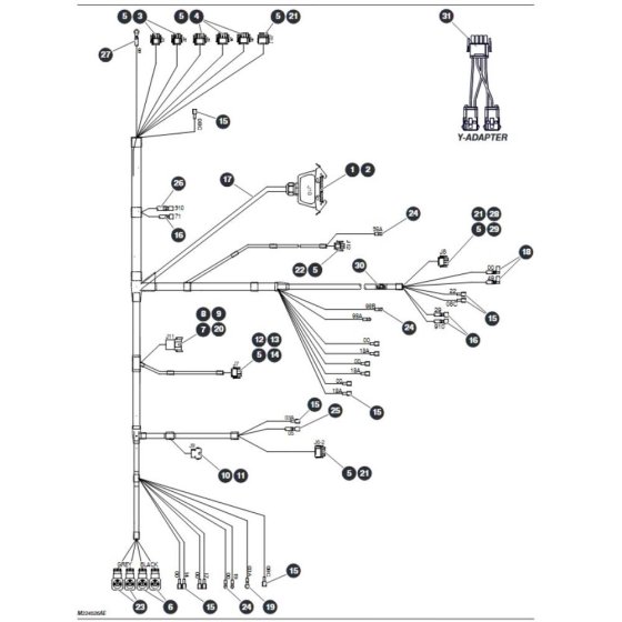 Main Harness for Skyjack SJ3220 DC Scissor Lift