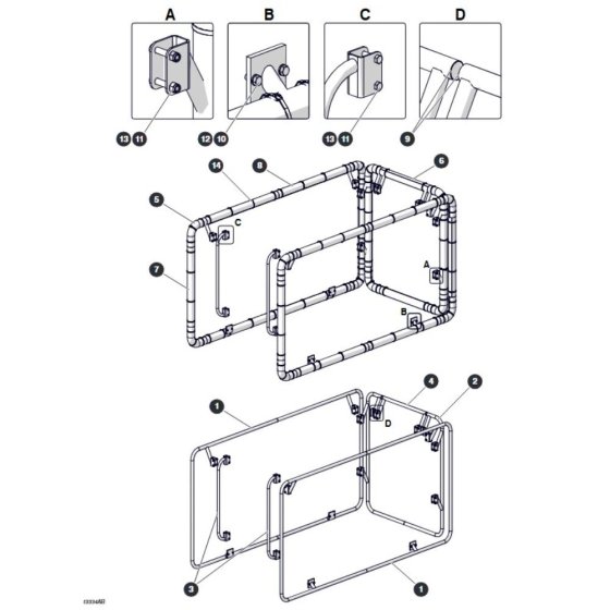 Platform Protection - Aircraft Protection for Skyjack SJ3220 DC Scissor Lift