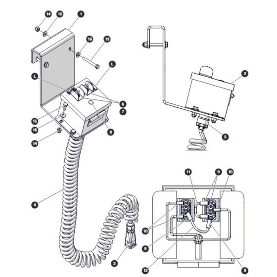 Powerdeck Controls for Skyjack SJ3220 DC Scissor Lift
