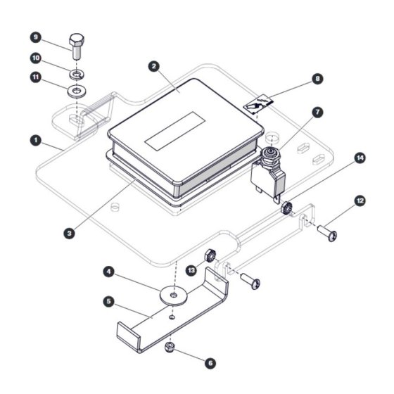 Skycoded Display Module for Skyjack SJ3220 DC Scissor Lift