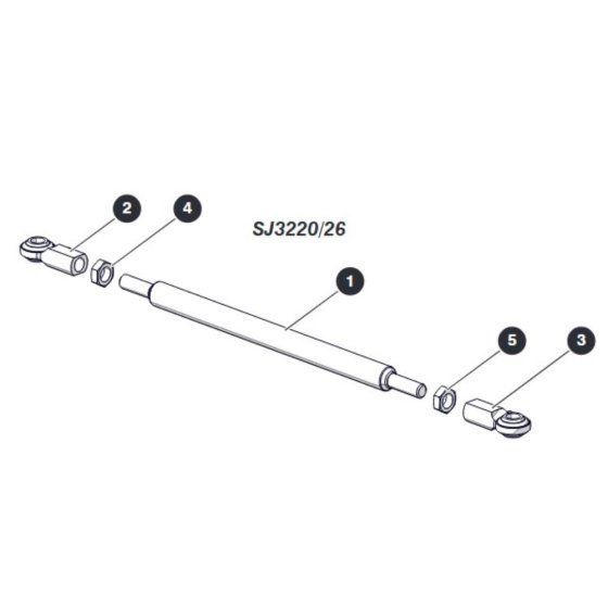 Tie Rod for Skyjack SJ3220 DC Scissor Lift