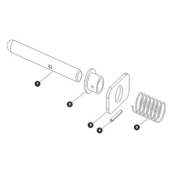 Gate Latch for Skyjack SJ4732 DC Scissor Lift