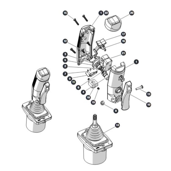 Joystick for Skyjack SJ4732 DC Scissor Lift