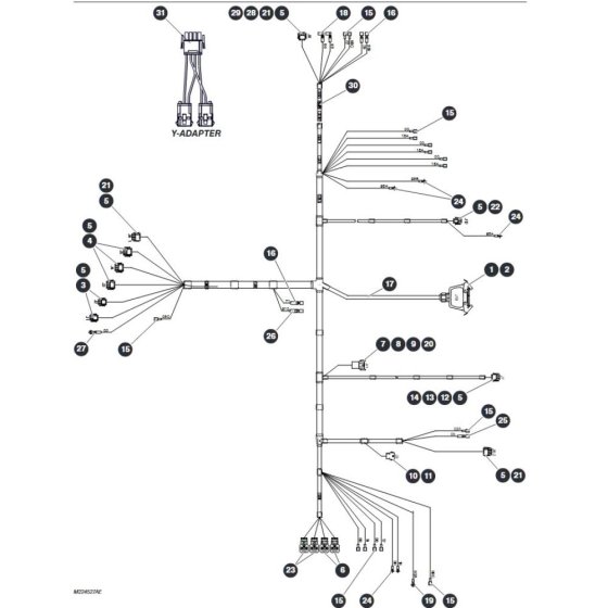 Main Harness for Skyjack SJ4732 DC Scissor Lift