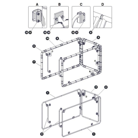 Platform Protection - Aircraft Protection for Skyjack SJ4732 DC Scissor Lift