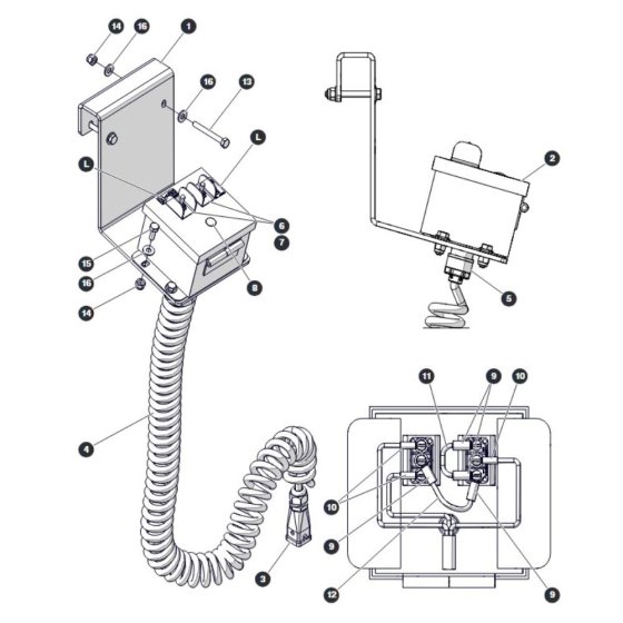Powerdeck Controls for Skyjack SJ4732 DC Scissor Lift