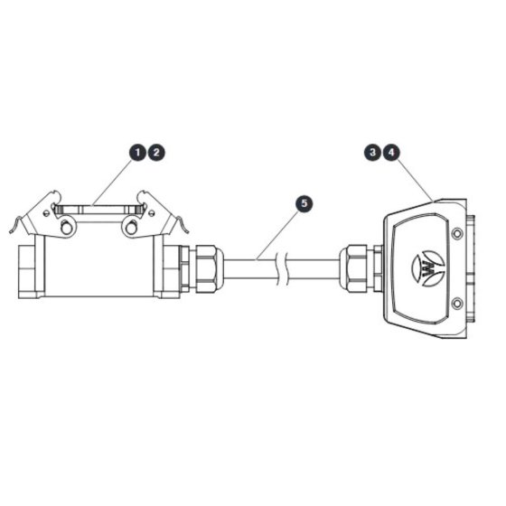 Control Cable for Skyjack SJ4740 DC Scissor Lift