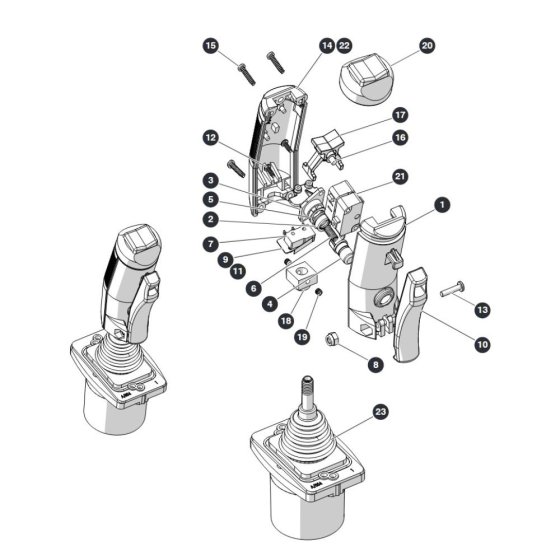 Joystick for Skyjack SJ4740 DC Scissor Lift