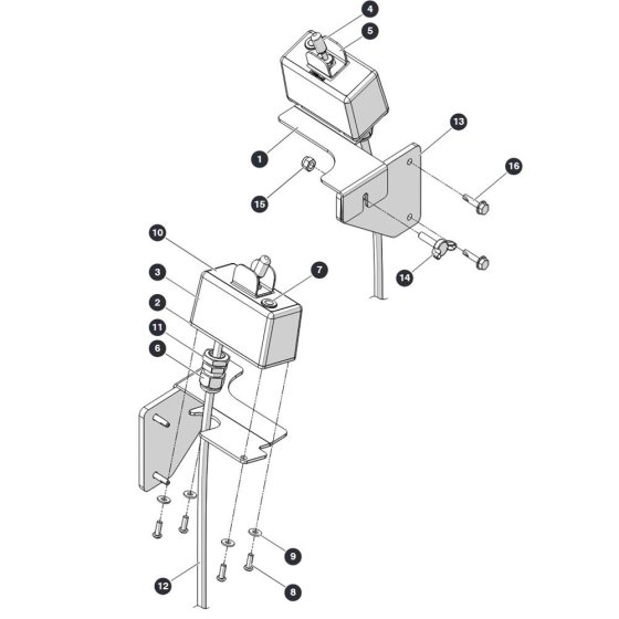 Outdoor Switch (ANSI/CSA Only) for Skyjack SJ4740 DC Scissor Lift